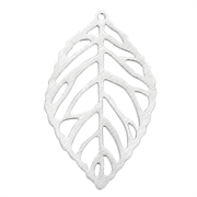 Vedhæng blad. Filigran. 925 Sterling forsølvet. 35 mm